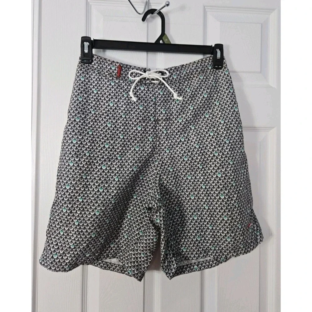 J. Speed Womans Board Shorts Size M Grey,‎ Black, Turquoise